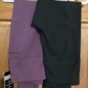 Sketchers GOFLEX Medium 26” Inseam High Rise Two Pocket Leggings